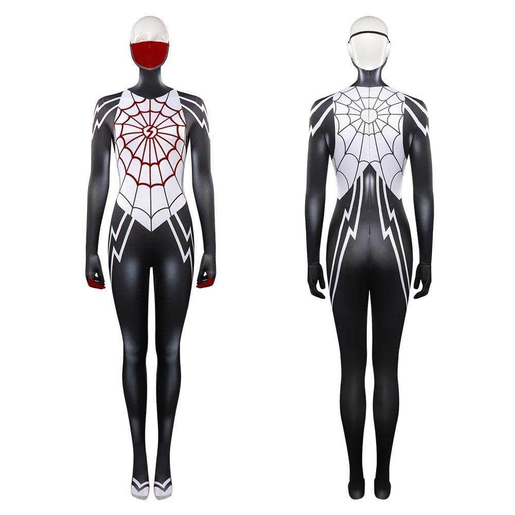 Spider-Man Cindy Moon Women Zentai Bodysuit Costume - Ecosfun