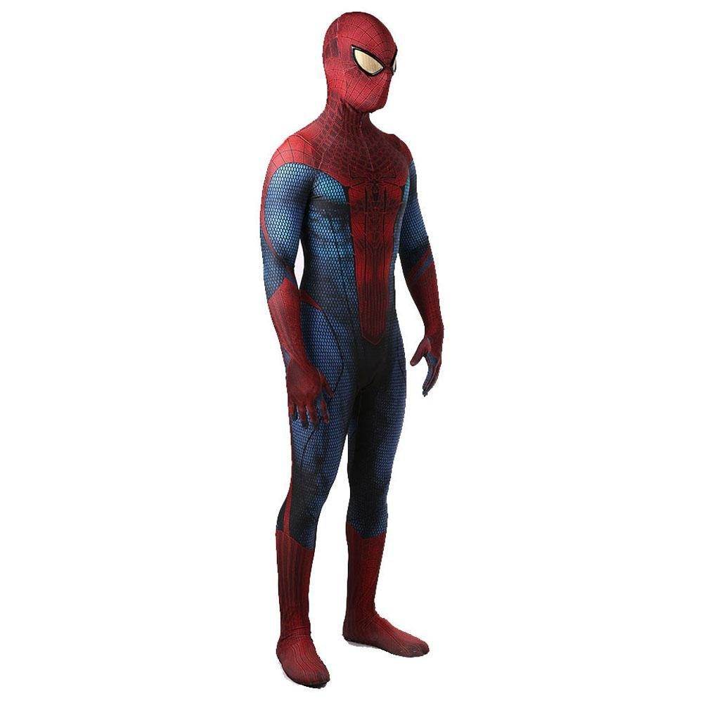 Spider-Man Peter B Parker Cosplay Costume Full Set Zentai Jumpsuit - Ecosfun