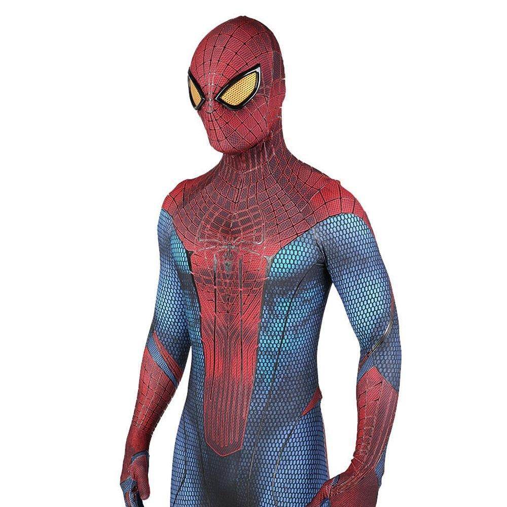 Spider-Man Peter B Parker Cosplay Costume Full Set Zentai Jumpsuit - Ecosfun
