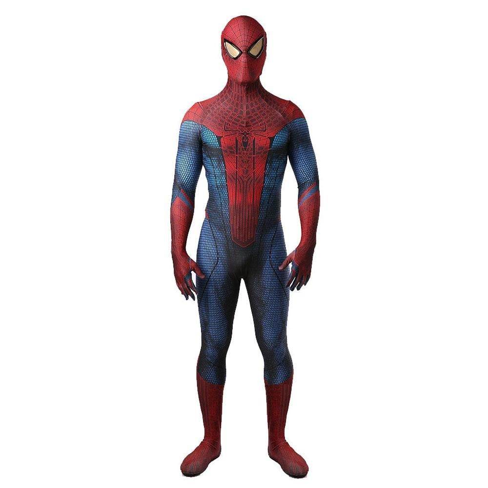 Spider-Man Peter B Parker Cosplay Costume Full Set Zentai Jumpsuit - Ecosfun