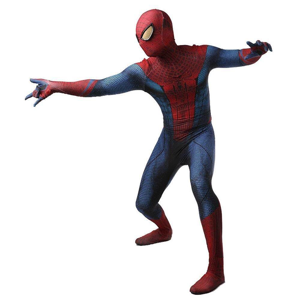 Spider-Man Peter B Parker Cosplay Costume Full Set Zentai Jumpsuit - Ecosfun