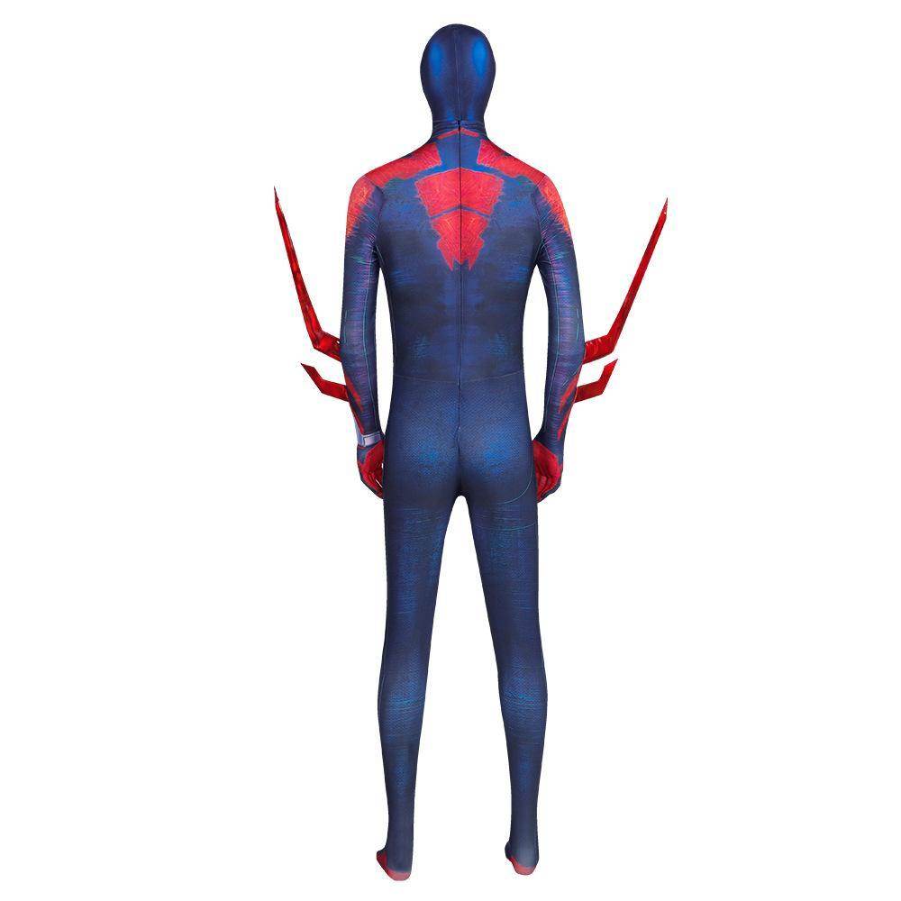 SpiderMan Across the Spider Verse Miguel O'Hara 2099 Zentai Costume Cosplay Outfits Halloween Carnival Suit Adults - Ecosfun