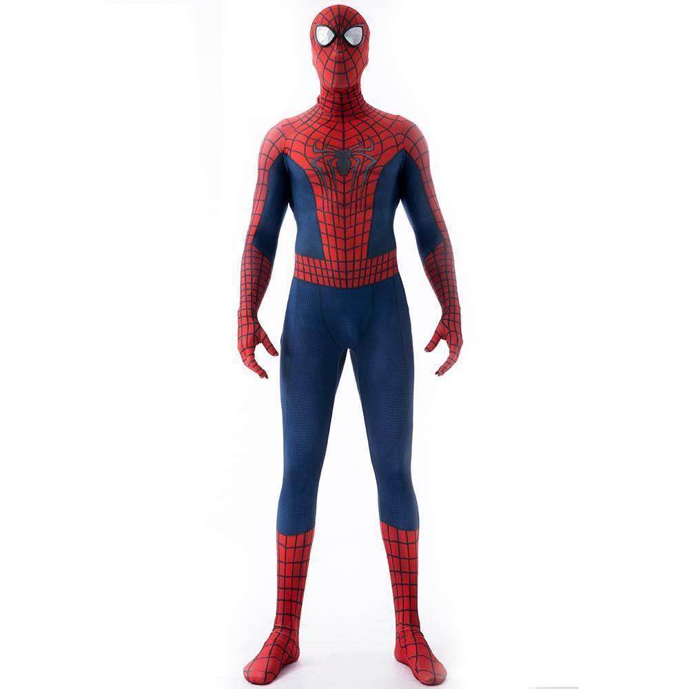 The Amazing Spider-Man Peter B Parker Costume Cosplay Jumpsuit Halloween Zentai For Adult Kids - Ecosfun