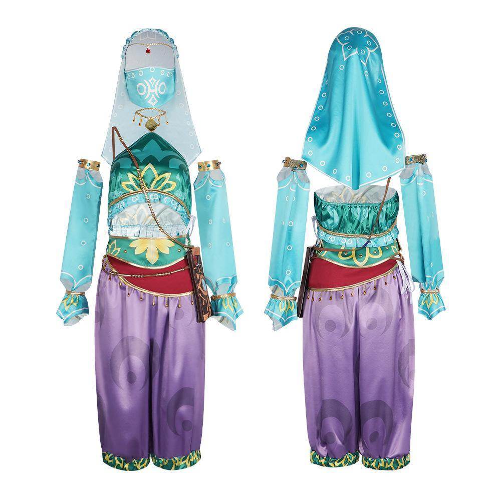The Legend of Zelda Princess Zelda Dress Suit AdultCosplay Costume Party Halloween Carnival - Ecosfun
