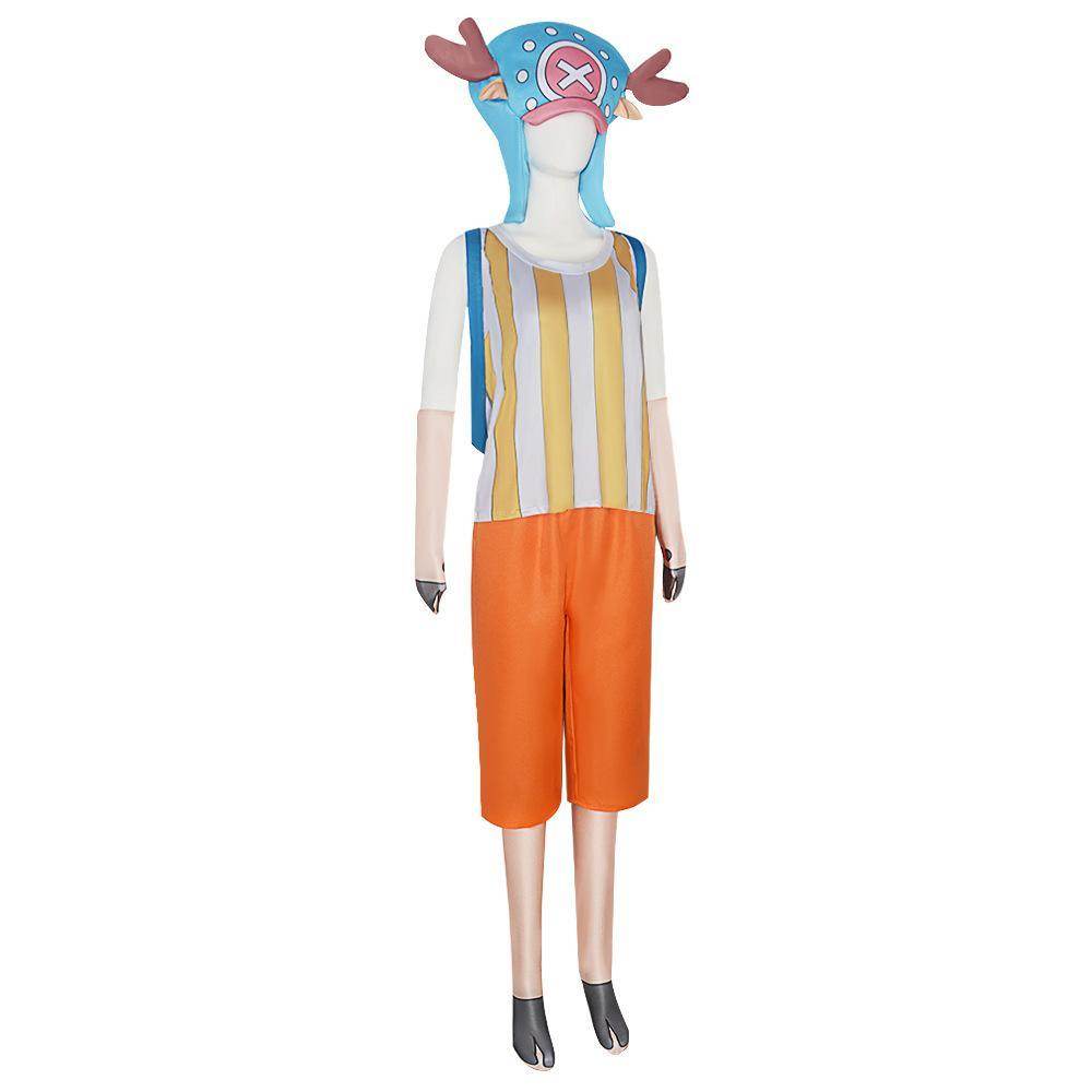 Tony Chopper Anime One Piece Cosplay Costumes Carnival Party Full Set - Ecosfun