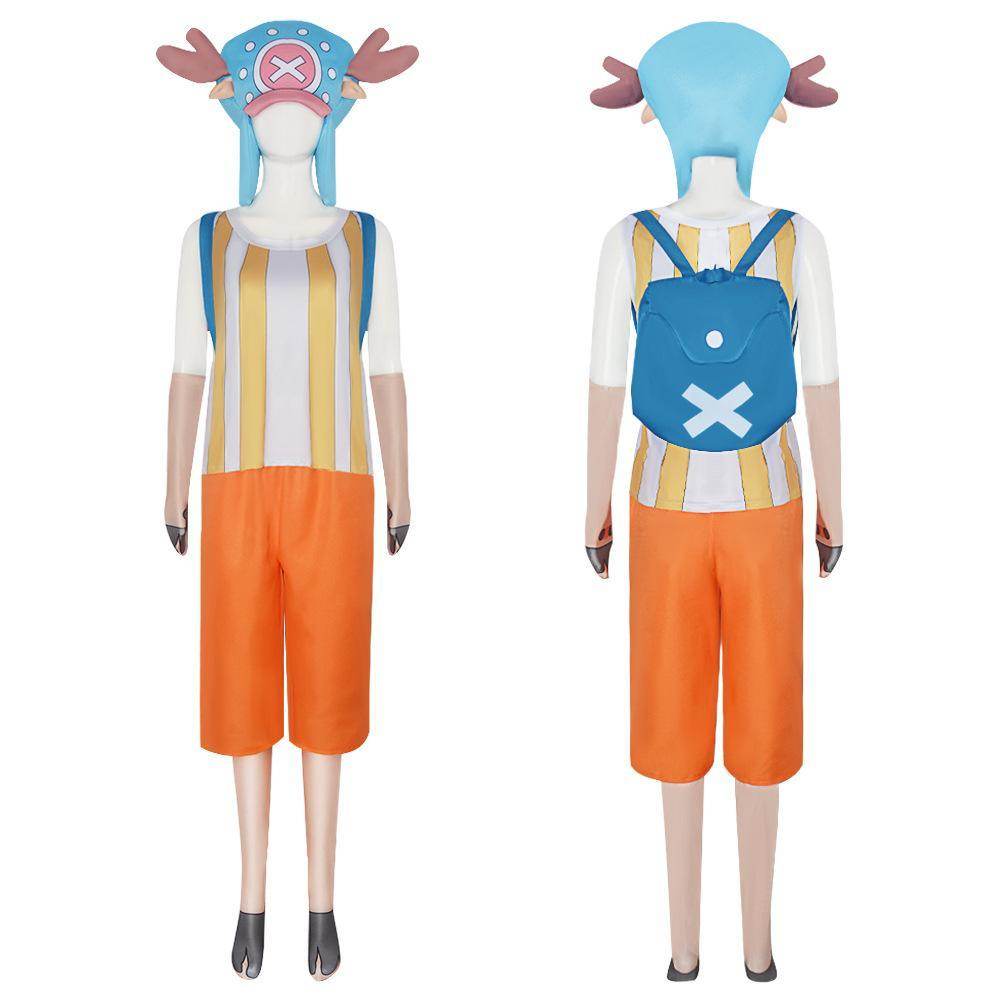 Tony Chopper Anime One Piece Cosplay Costumes Carnival Party Full Set - Ecosfun