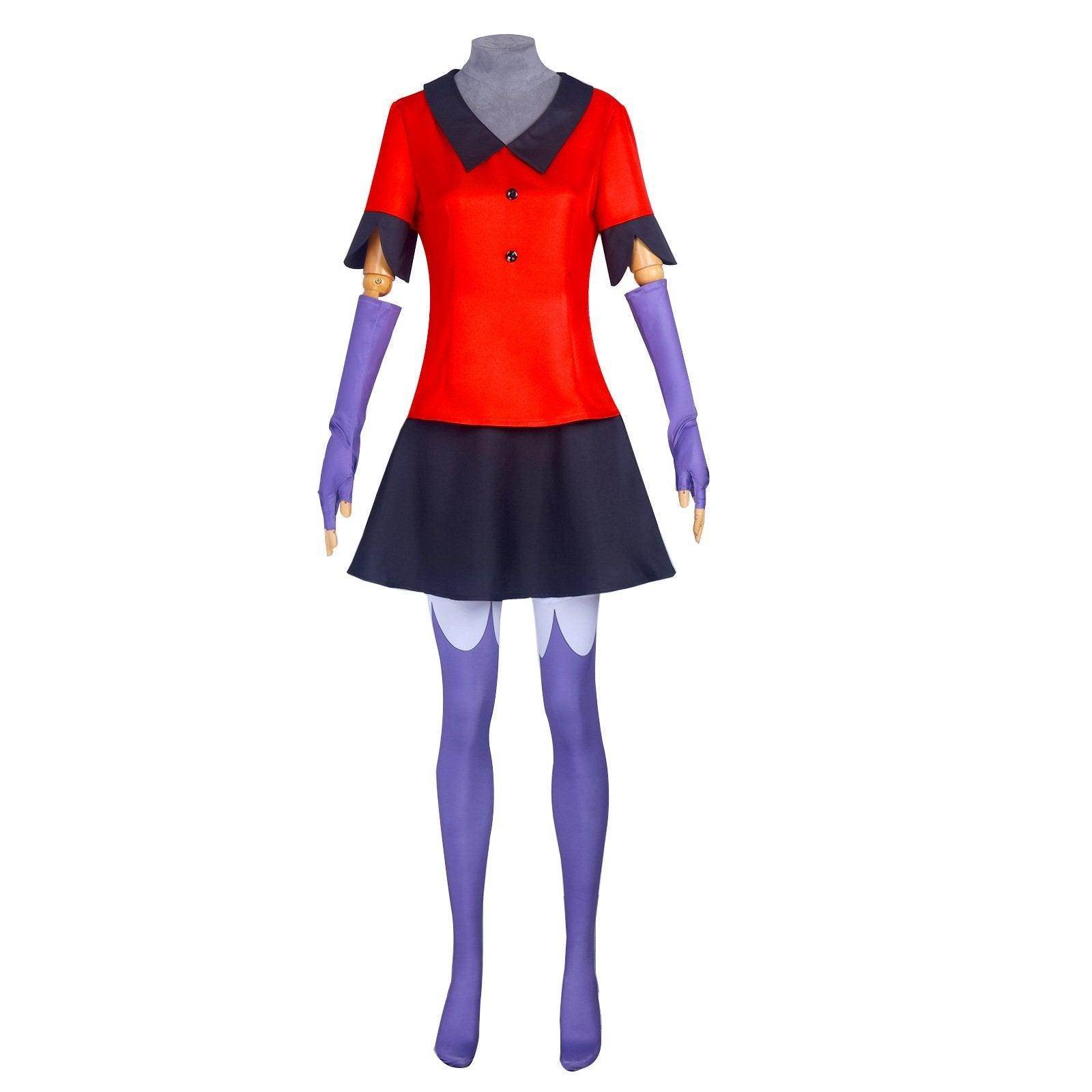 Vaggie Hazbin Hotel Adult Cosplay Costume Outfits Carnival Suit - Ecosfun