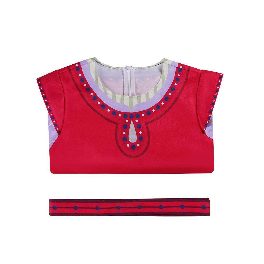 Wish Dahlia Movie Kids Cosplay Costume Outfits Carnival Suit - Ecosfun
