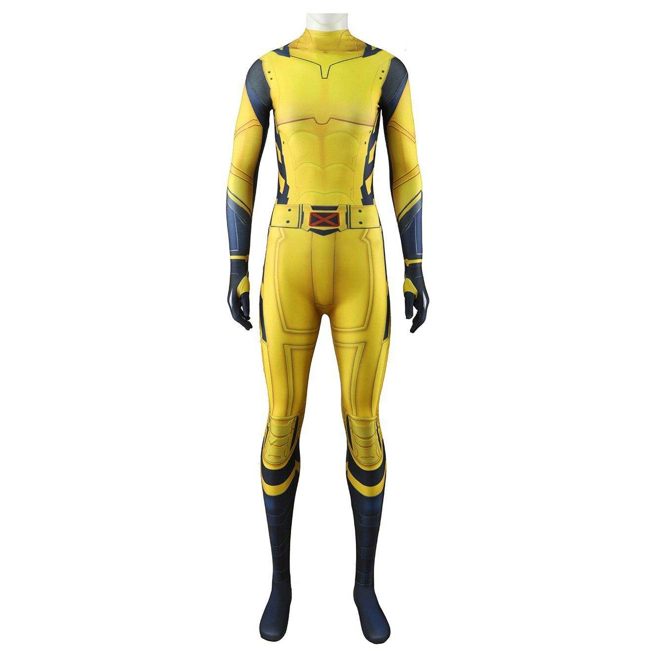 Women Wolverine Costume X23 Logan Halloween Cosplay Jumpsuit Deadpool 3 Dafne Keen Yellow - Ecosfun