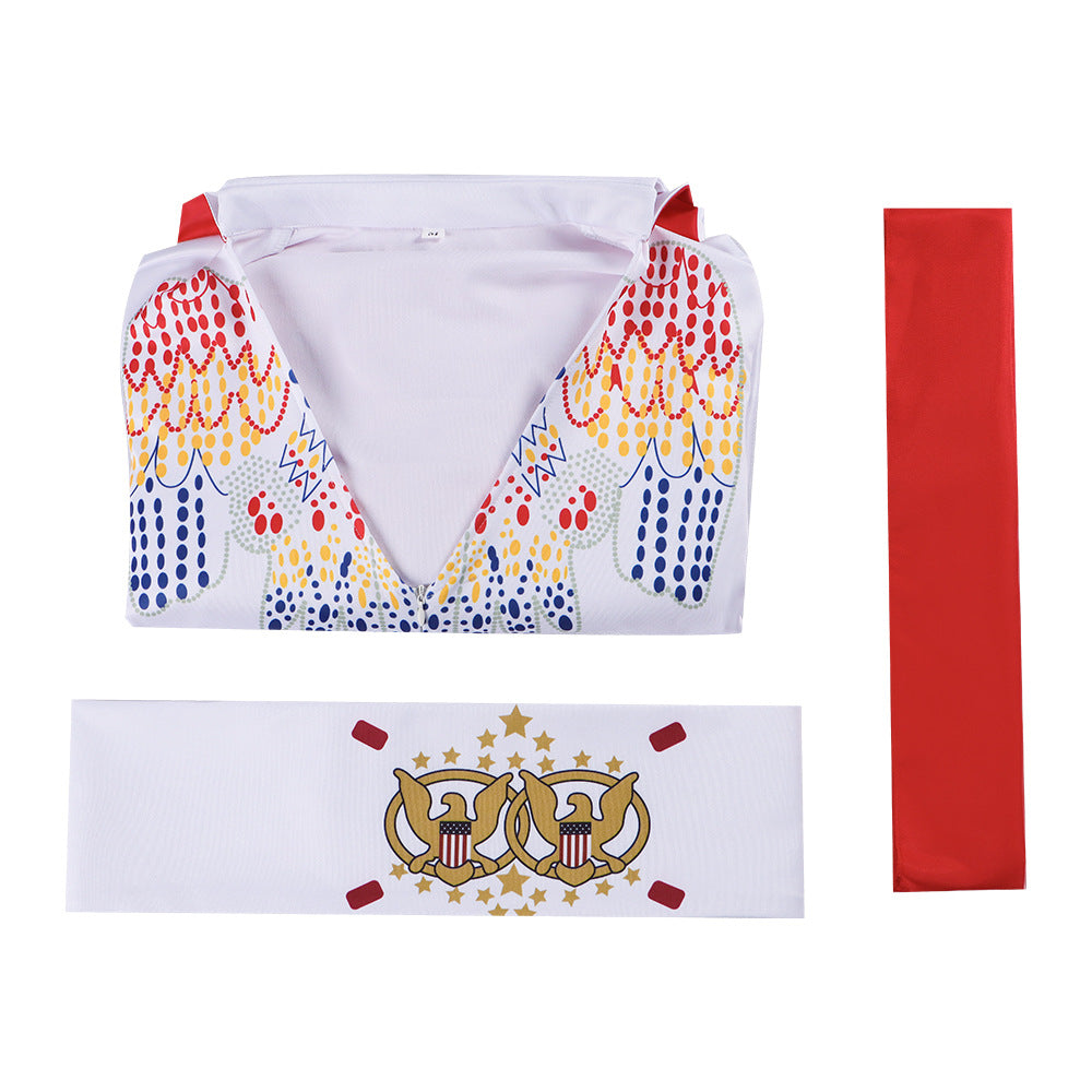 Elvis Viva Las Vegas Fancy dress Costume Halloween