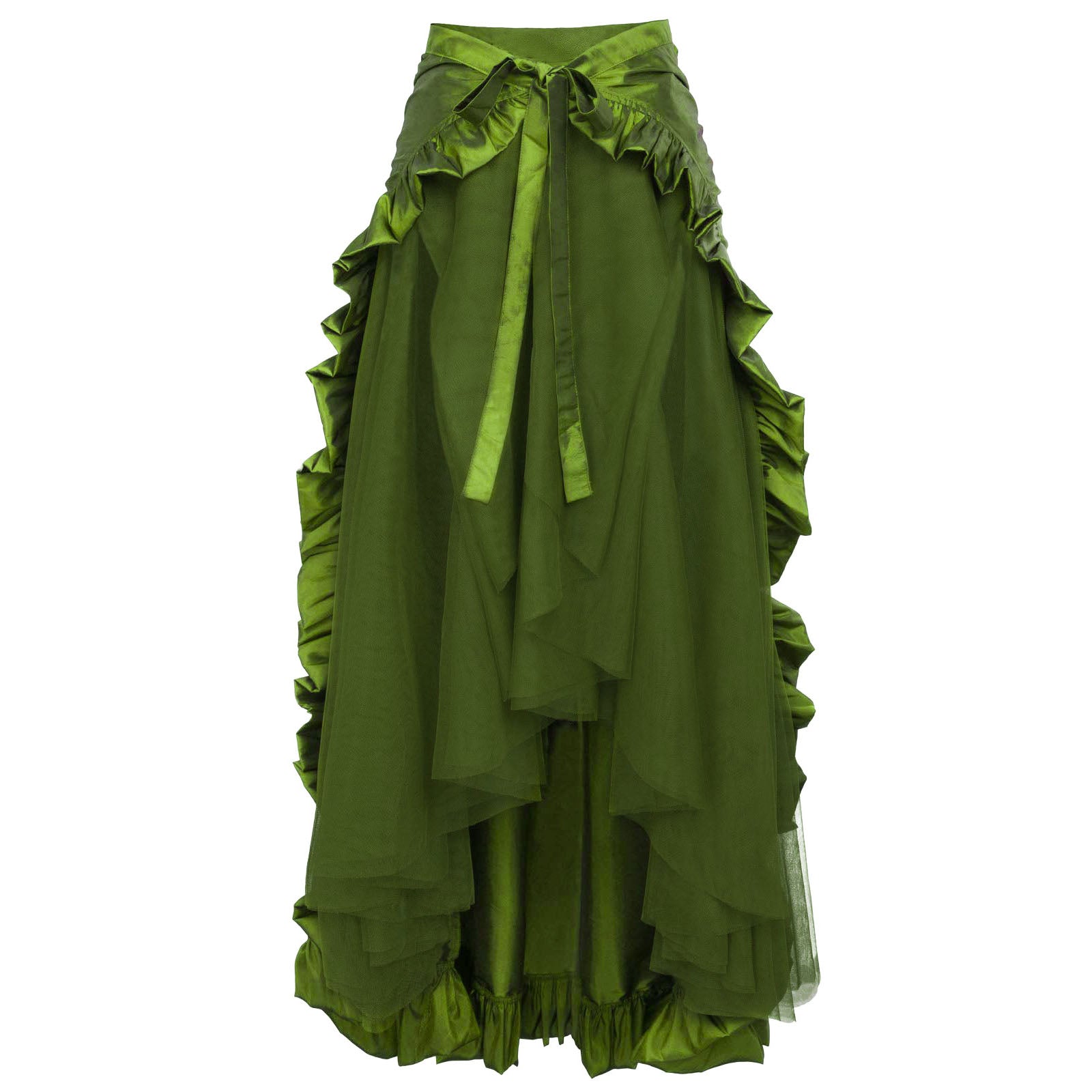 Medieval Women's Retro Style Pirate Waist Dance Skirt Dress