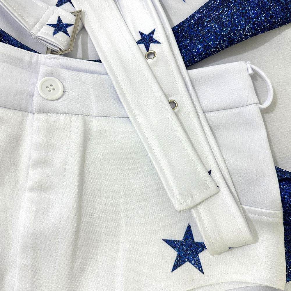 Cowgirl Rugby Football Cheerleader Costume for Women