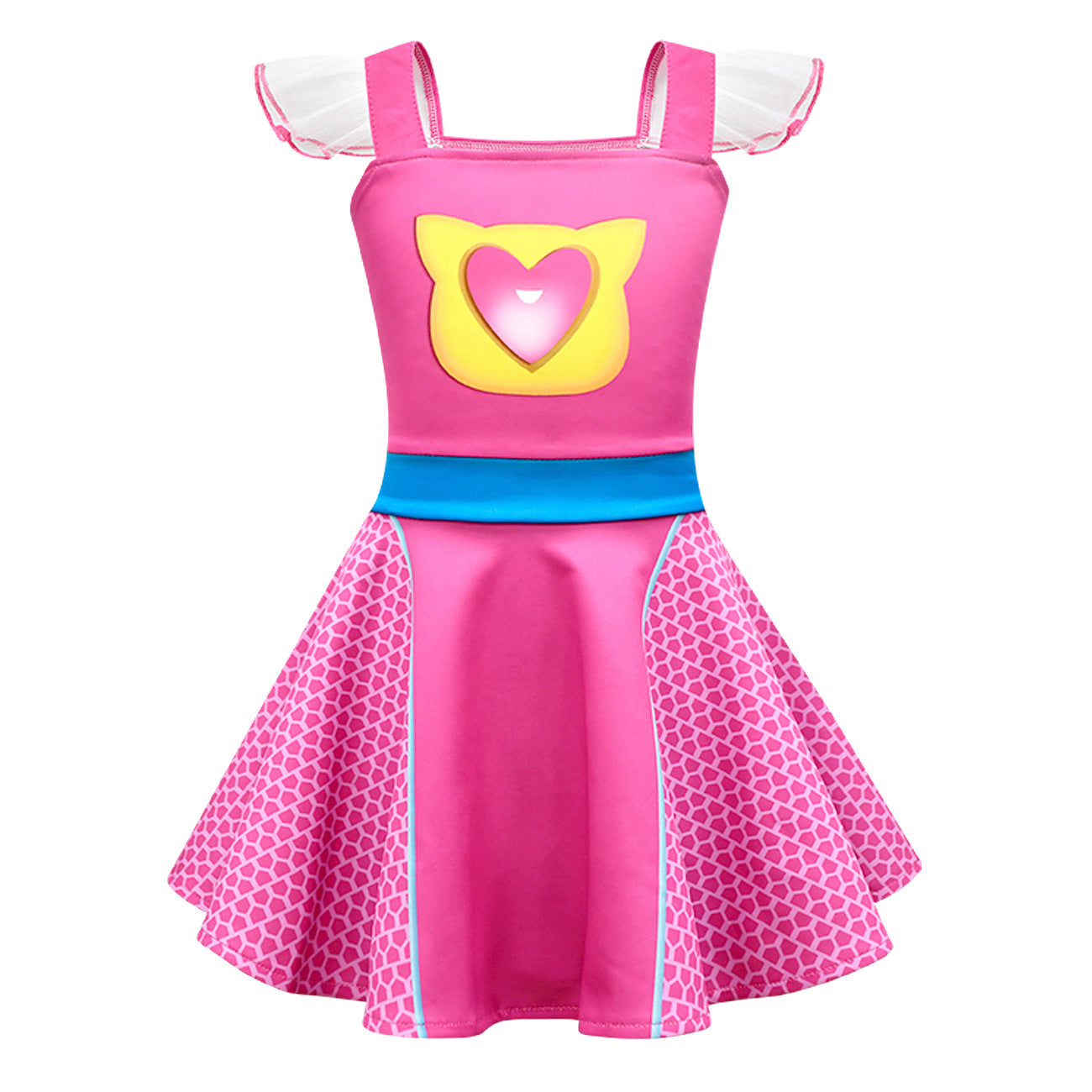 SuperKitties Sparks Buddy Light Up Costume Princess Dresses For Kids Girl