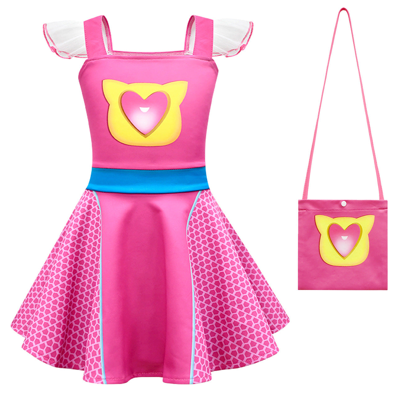 SuperKitties Sparks Buddy Light Up Costume Princess Dresses For Kids Girl
