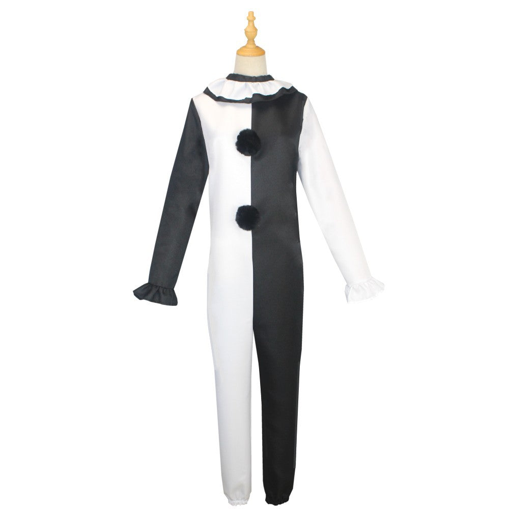 Art The Clown Dress Joker Costume Jumpsuit Halloween Terrifier Cosplay