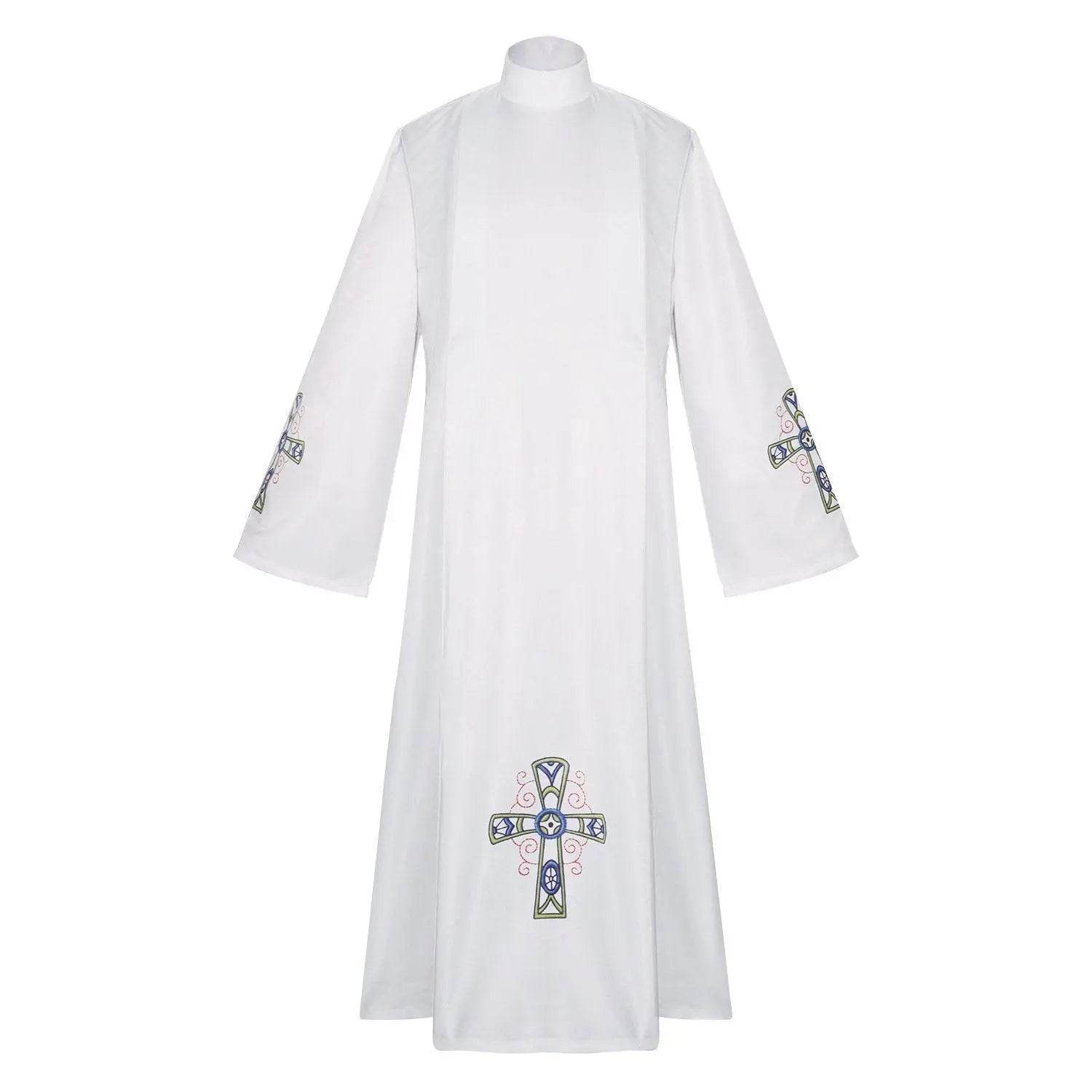 Blue Cross Priests Uniform Carnival Cosplay Costume For Adult - Ecosfun