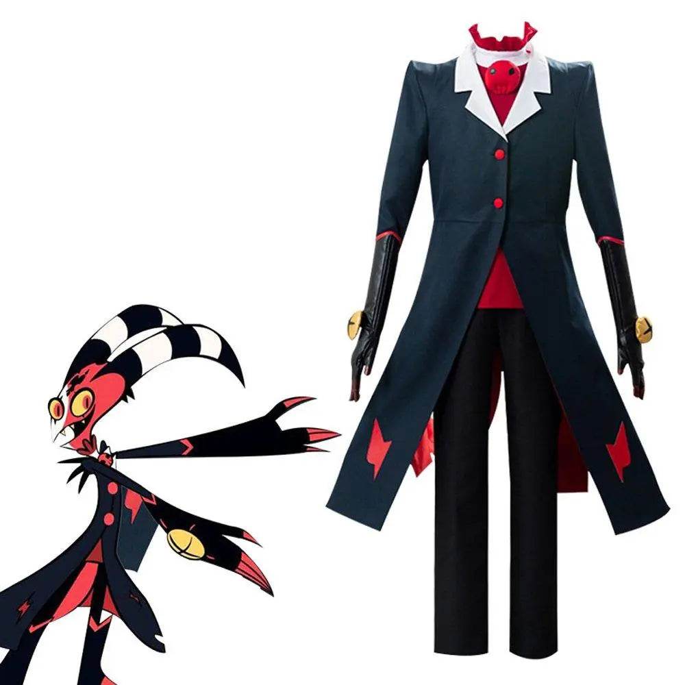 Hazbin Hotel Blitzo Cosplay Costume Adult Halloween Suit - Ecosfun