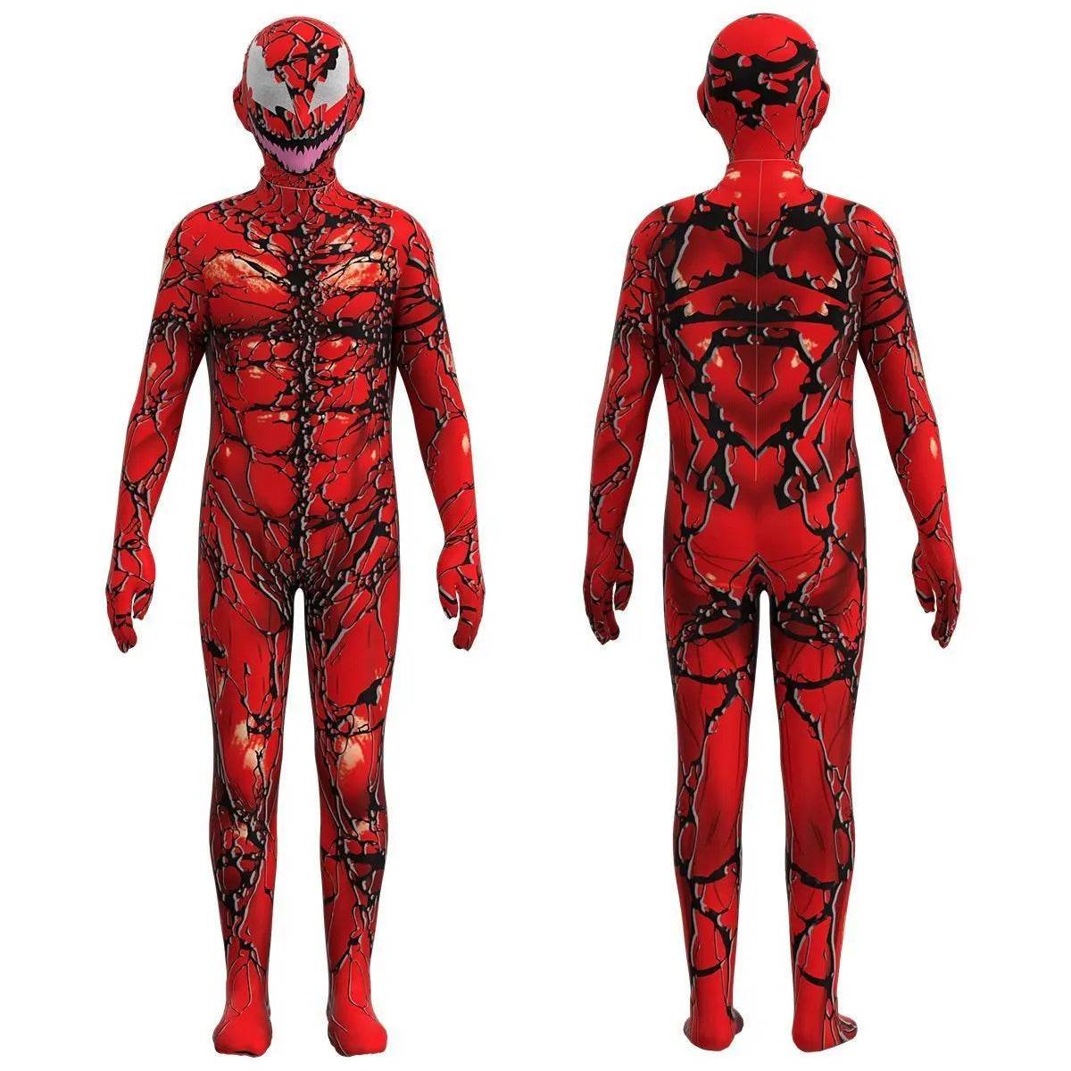 Venom: Let There Be Carnage Costumes Bodysuit Halloween Superhero jumpsuits For Kids - Ecosfun
