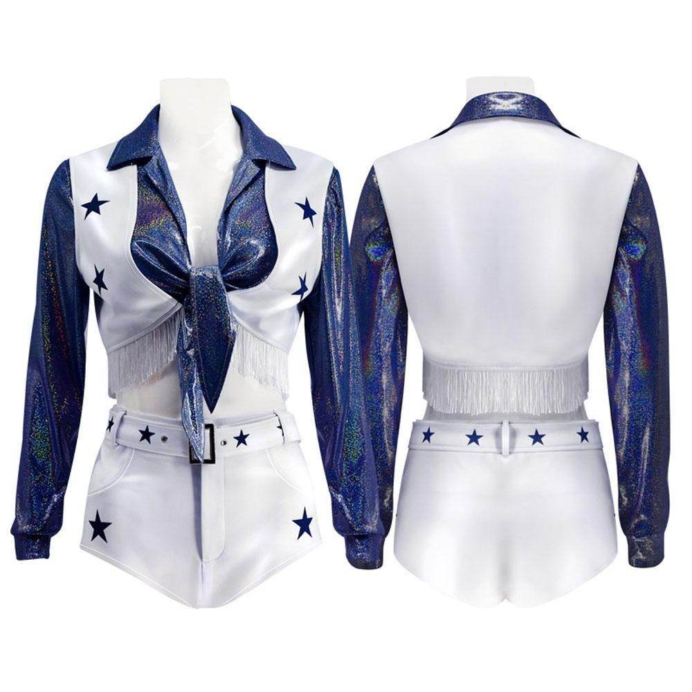 Adult dallas cowboys cheerleader halloween costume for Women - Ecosfun