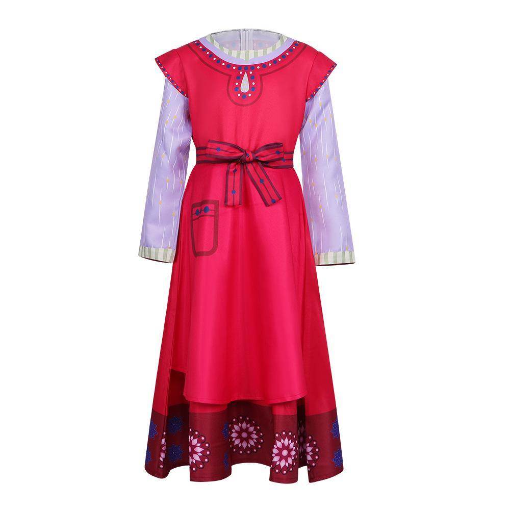 Wish Dahlia Movie Kids Cosplay Costume Outfits Carnival Suit - Ecosfun